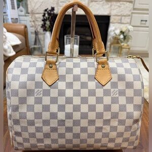 🅰️uth Louis Vuitton Speedy 30 Azur